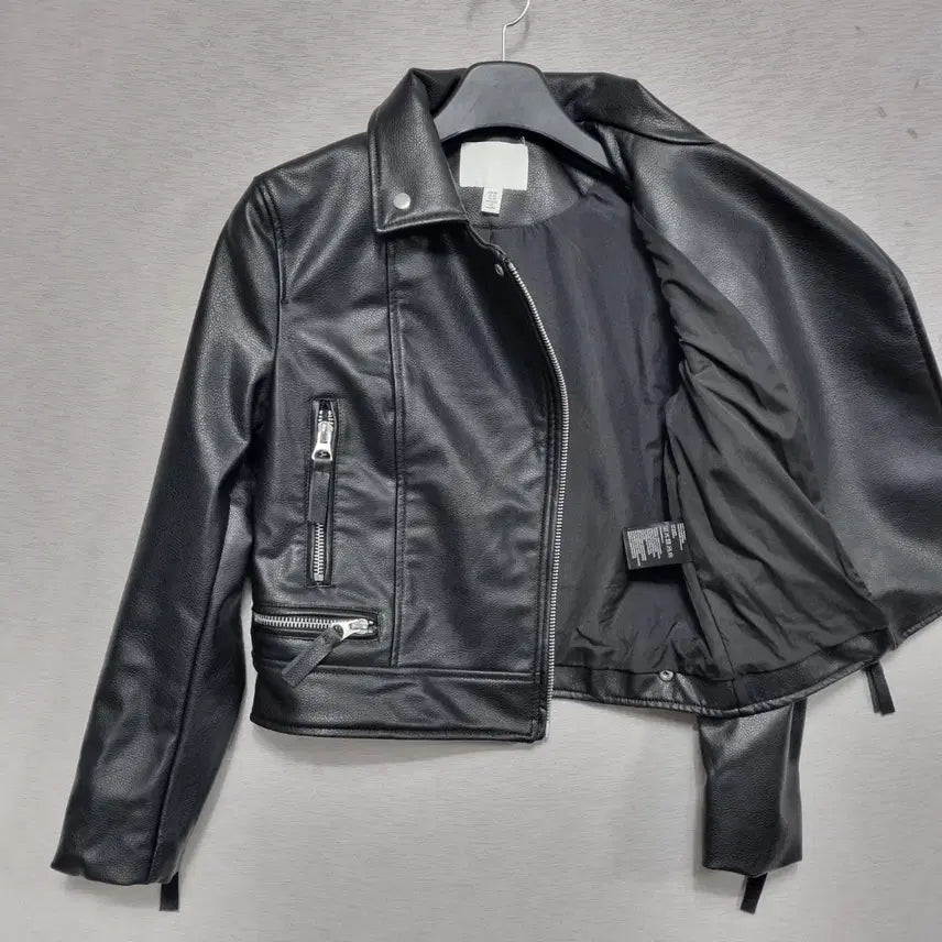 [BUNJANG] H&amp;M Faux Leather Jacket (Women&
