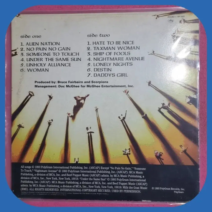 [BUNJANG] Scorpions Face the Heat LP / 스콜피온스 Face the Heat LP M/M