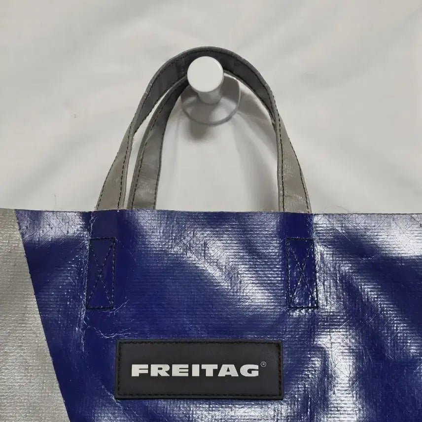 [BUNJANG] Freitag Miami Tote Bag / 프라이탁 그레이 블루 마이애미 토트백 쇼퍼백 0317