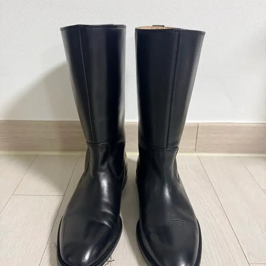 [BUNJANG] Ethos Black Mid-Calf Boots / 에토스 미들부츠