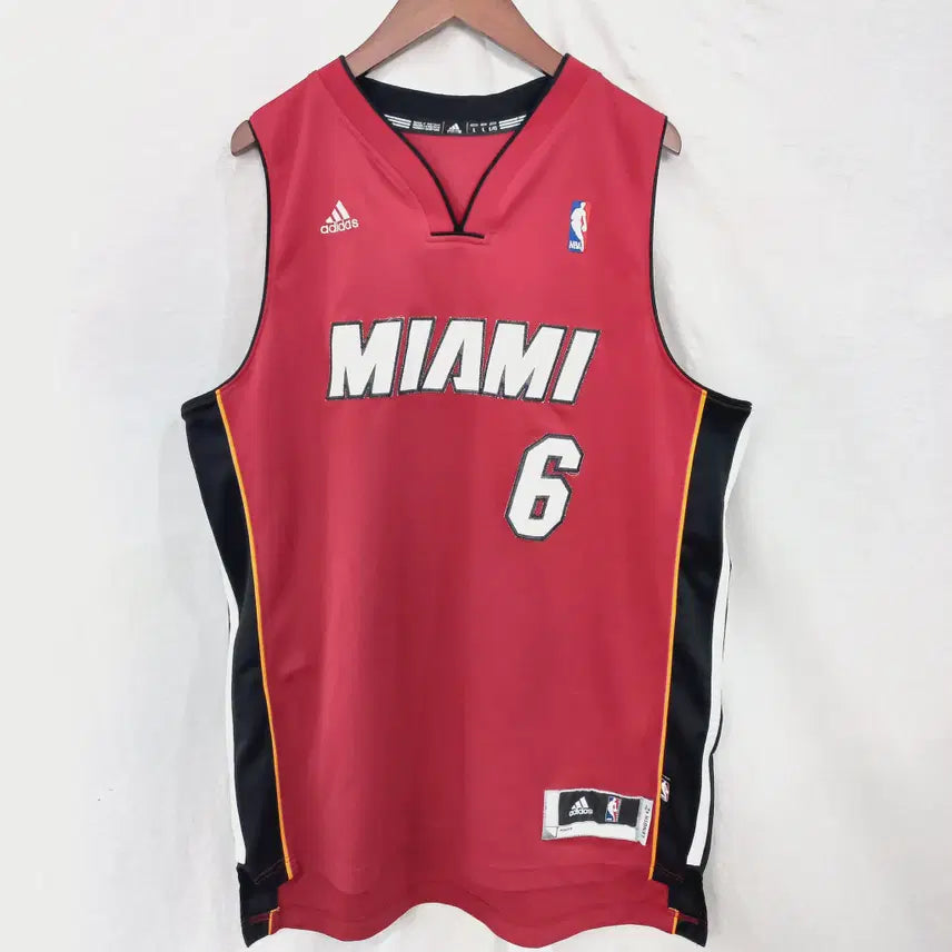 [BUNJANG] Adidas James LeBron Miami Basketball Jersey / 아디다스 농구 제임스르브론 마이애미