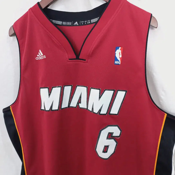 [BUNJANG] Adidas James LeBron Miami Basketball Jersey / 아디다스 농구 제임스르브론 마이애미