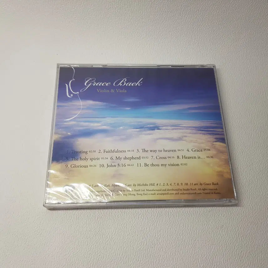 [BUNJANG] Grace Baek The Way to Heaven CD / Grace Baek(백진주)  The way to Heaven CD