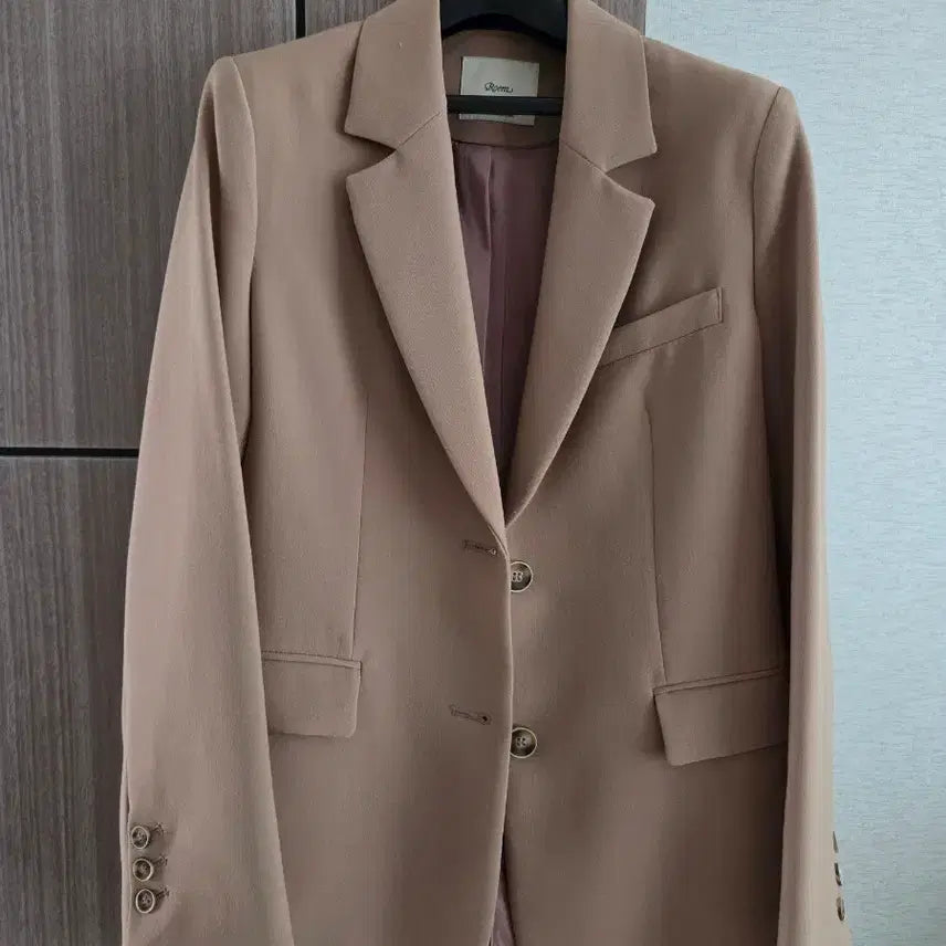 [BUNJANG] Roem Beige Blazer Jacket / 로엠 정장자켓