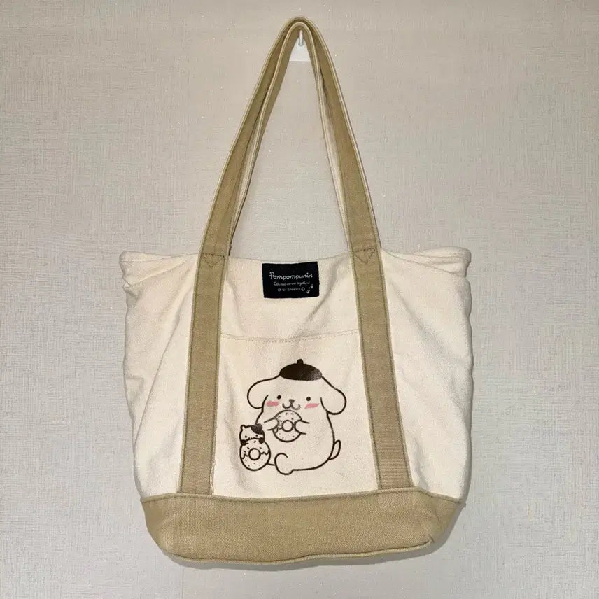 [BUNJANG] Sanrio Pompompurin 2021 Eco Bag / 산리오 폼폼푸린 2021 에코백 가방