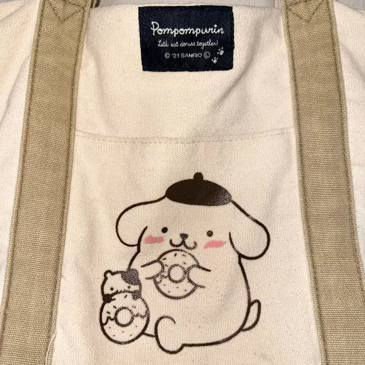 [BUNJANG] Sanrio Pompompurin 2021 Eco Bag / 산리오 폼폼푸린 2021 에코백 가방