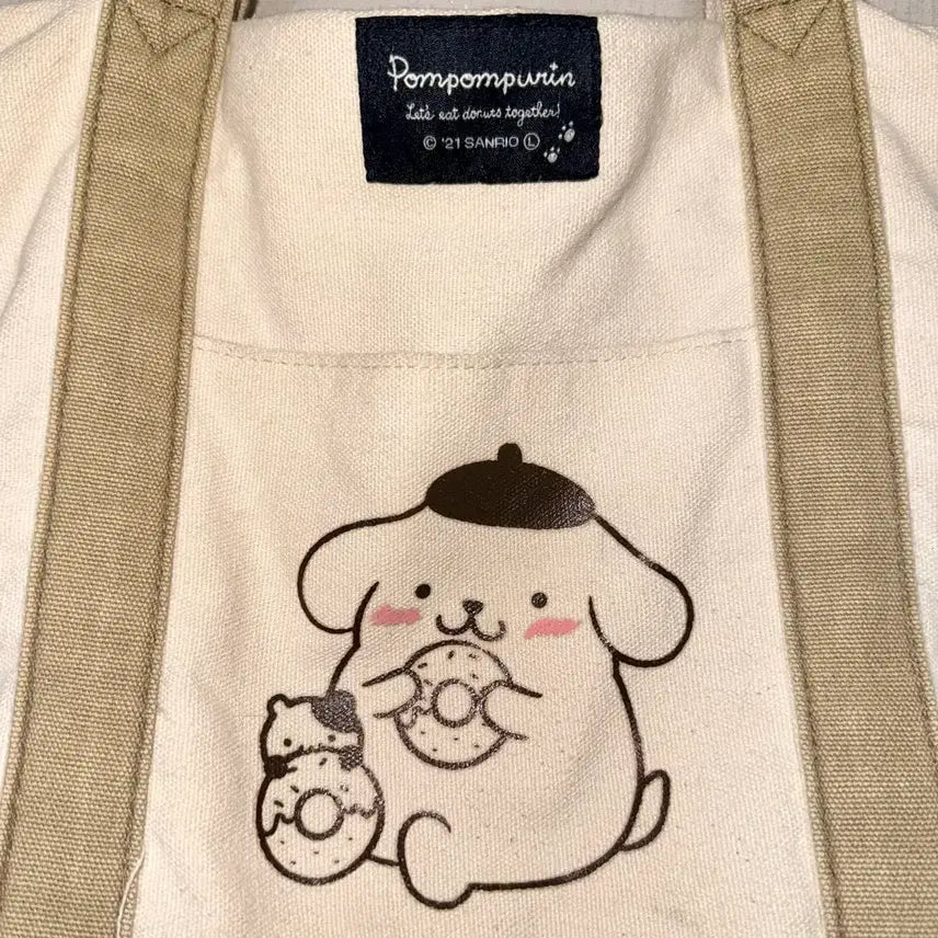 [BUNJANG] Sanrio Pompompurin 2021 Eco Bag / 산리오 폼폼푸린 2021 에코백 가방