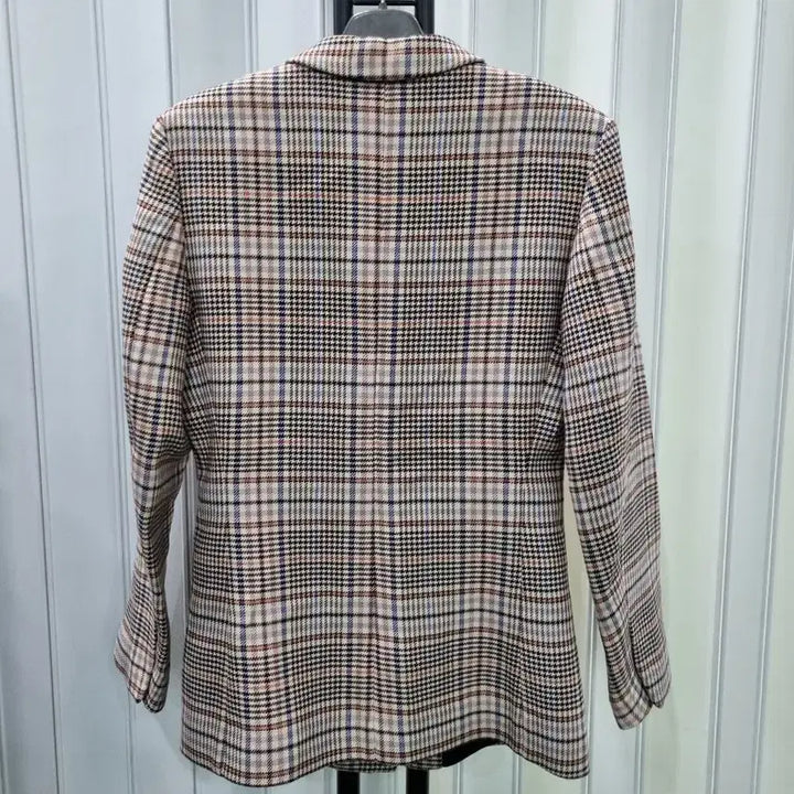 [BUNJANG] Sandro Check Pattern Blazer Jacket / Sandro 체크 패턴 자켓