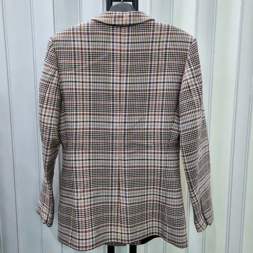 [BUNJANG] Sandro Check Pattern Blazer Jacket / Sandro 체크 패턴 자켓