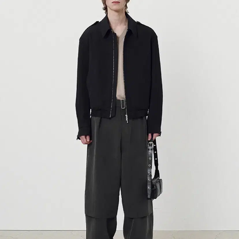 [BUNJANG] Toni Wek Epaulette Blouson Midnight XL / 토니웩 에폴렛 블루종 미드나잇 XL