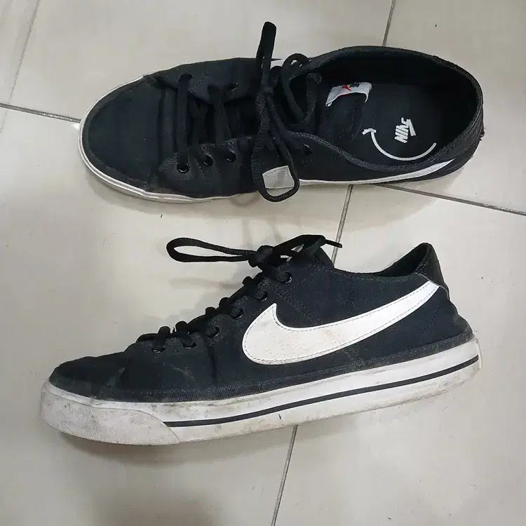 [BUNJANG] Nike Court Legacy Canvas Sneakers / 나이키 280사이즈 운동화 중고 코트 레거시 캔버스 CW6539-002