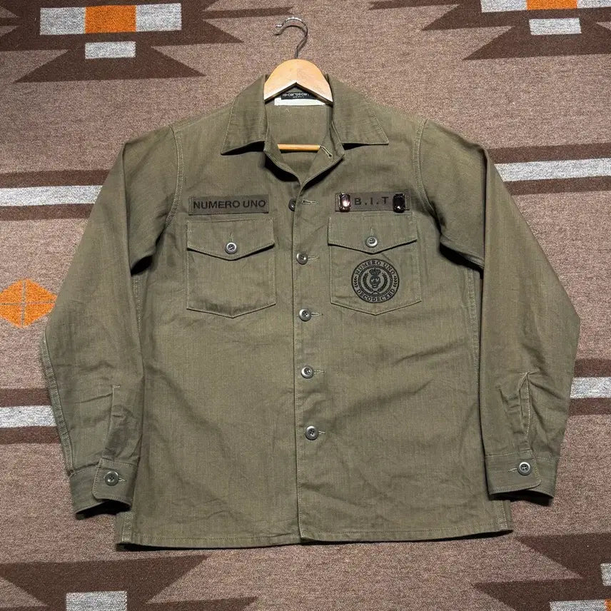 [BUNJANG] 10 Corso Como Numero HBT Military Shirt L / 재팬 10꼬르소꼬모 누메로 HBT 밀리터리 셔츠 L og107