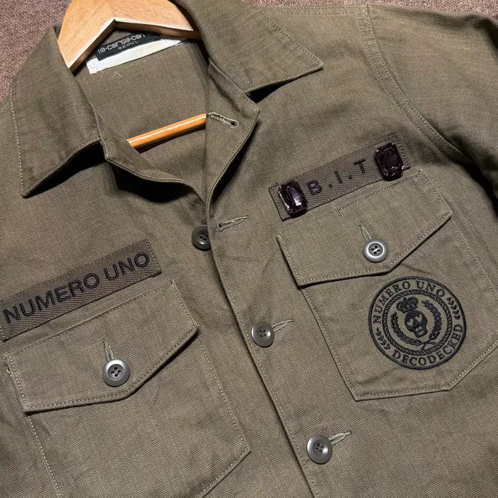 [BUNJANG] 10 Corso Como Numero HBT Military Shirt L / 재팬 10꼬르소꼬모 누메로 HBT 밀리터리 셔츠 L og107