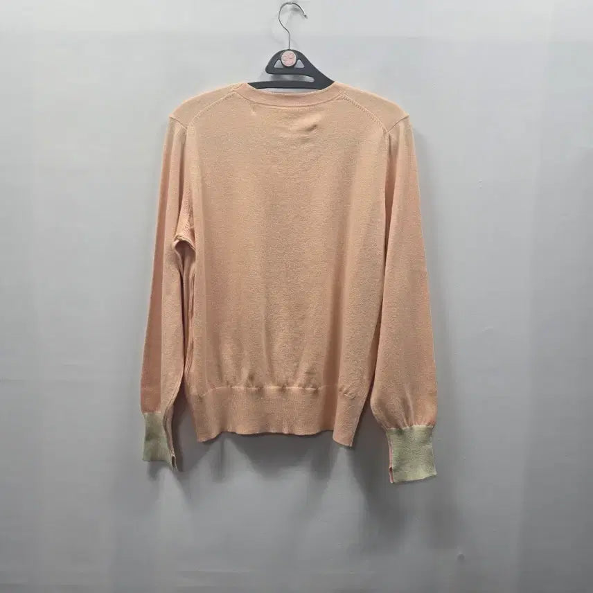 [BUNJANG] Peach Knit Sweater 66 - Spring Knit / 0449 여성 피치 니트 66 / 봄 니트 / 포켓 니트 / 부드러운 니
