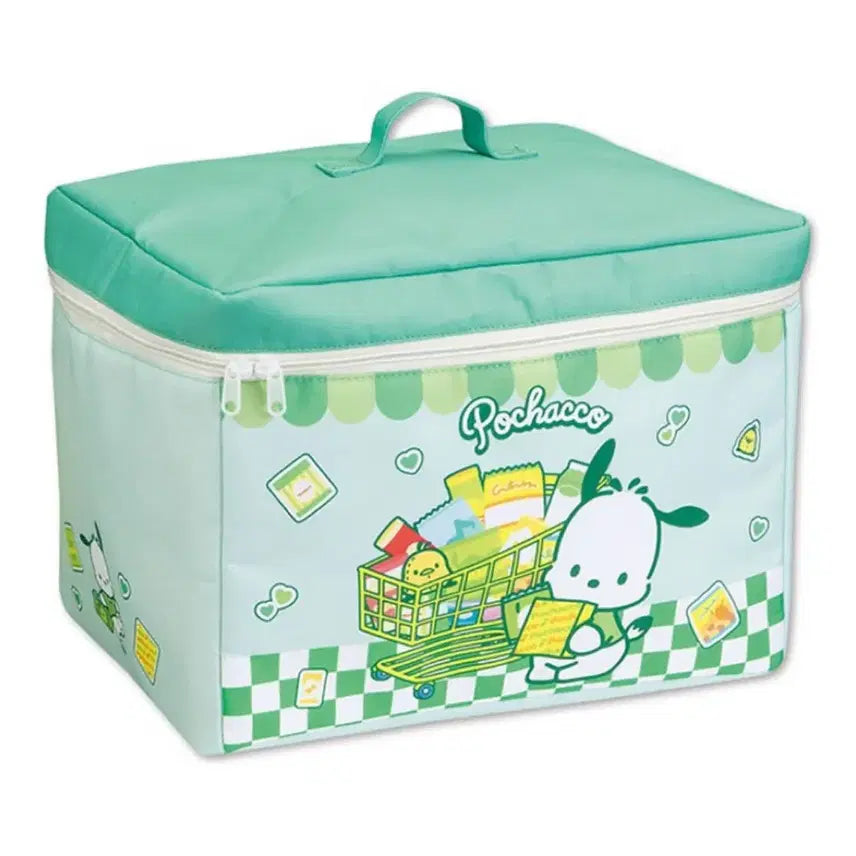 [SOLD OUT] 산리오 포차코 마트 지퍼형 수납 케이스 리빙박스(새상품)