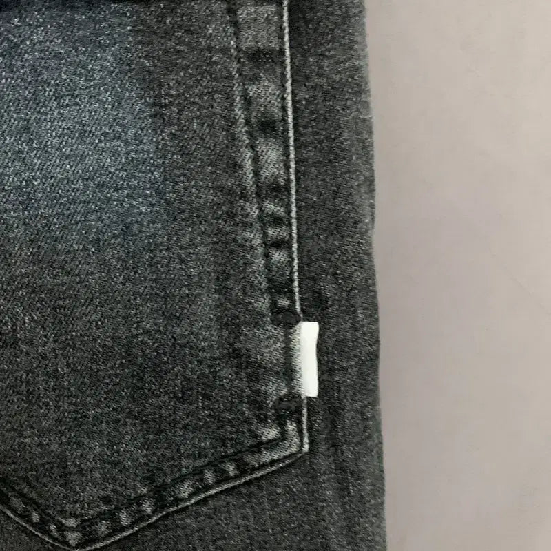 [BUNJANG] PT Torino Black Wash Denim Jeans / 30인치 PT토리노 레게 롤업 워싱 스판 흑청 데님 청바지
