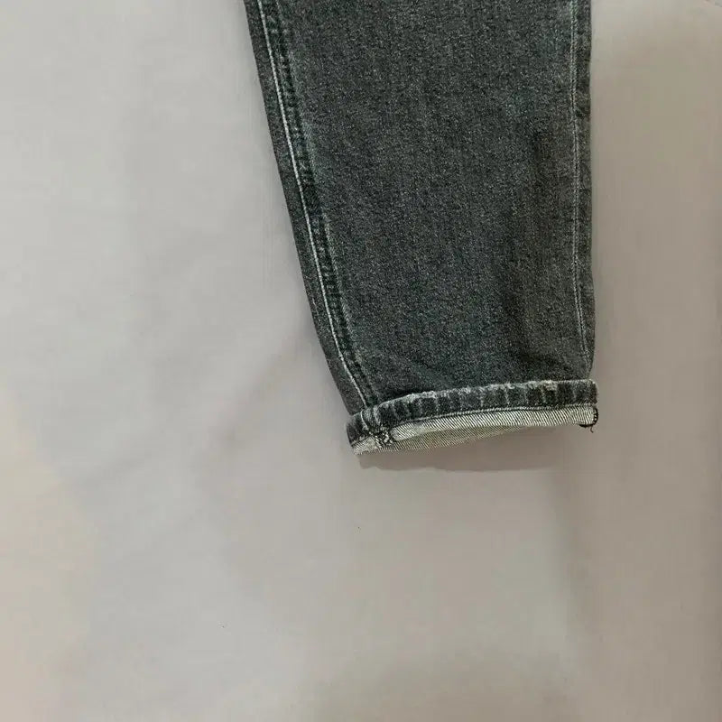 [BUNJANG] PT Torino Black Wash Denim Jeans / 30인치 PT토리노 레게 롤업 워싱 스판 흑청 데님 청바지