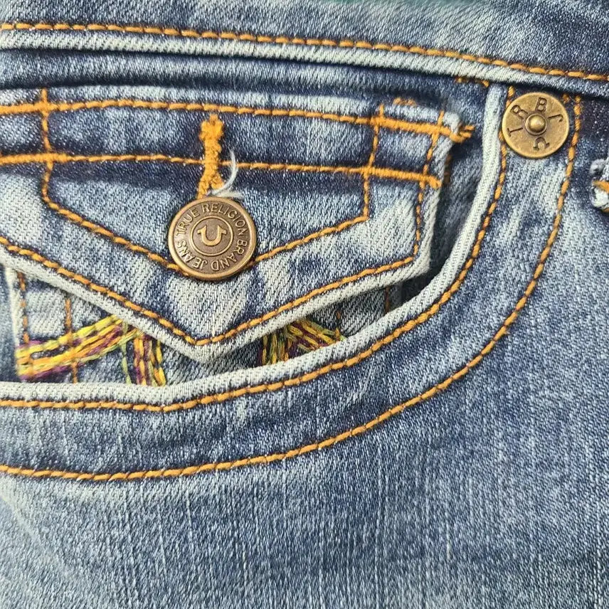 [BUNJANG] TRUE RELIGION Bootcut Denim Jeans 28 / TRUE RELIGION 청바지 부츠컷 데님 팬츠 28