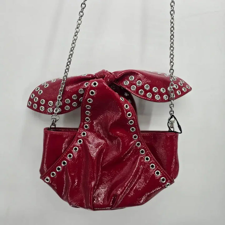[BUNJANG] ZARA Ribbon Embellished Bucket Crossbody Bag / 자라 리본 장식 버킷 크로스바디 백