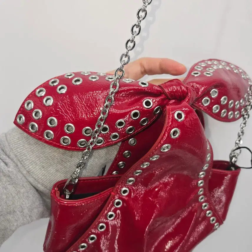 [BUNJANG] ZARA Ribbon Embellished Bucket Crossbody Bag / 자라 리본 장식 버킷 크로스바디 백