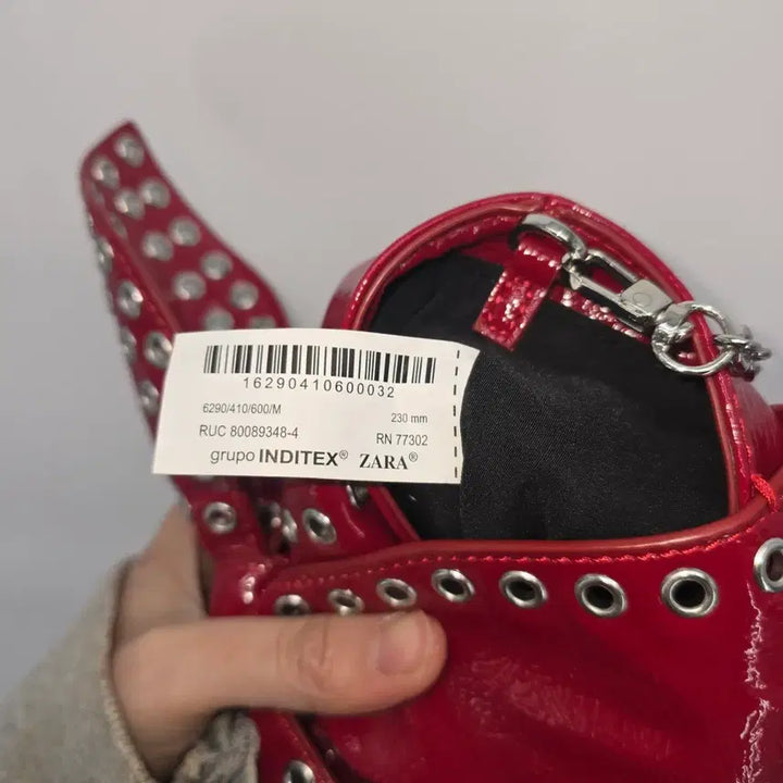 [BUNJANG] ZARA Ribbon Embellished Bucket Crossbody Bag / 자라 리본 장식 버킷 크로스바디 백