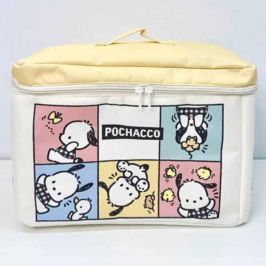 [SOLD OUT] 산리오 포차코 만화 지퍼형 수납 케이스 리빙박스(새상품)