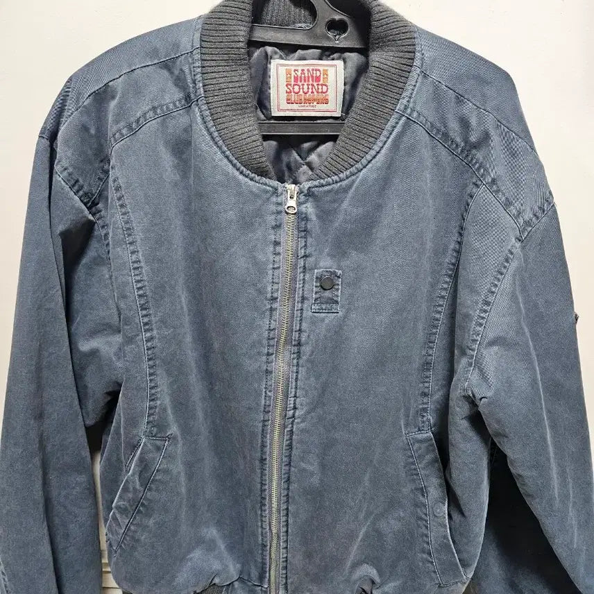 [BUNJANG] Sand Sound Washing MA-1 Jacket / 샌드사운드 워싱 MA-1 자켓