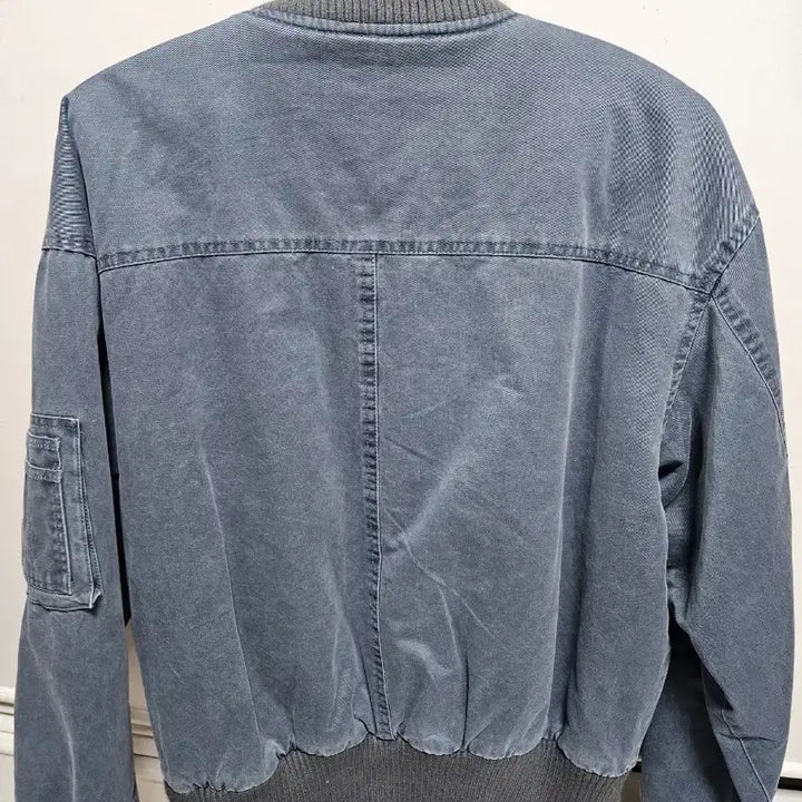 [BUNJANG] Sand Sound Washing MA-1 Jacket / 샌드사운드 워싱 MA-1 자켓
