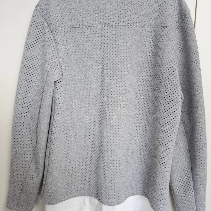 [BUNJANG] Guess Gray Layered T-shirt / Guess 회색 흰티 레이어드 맨투맨 티셔츠