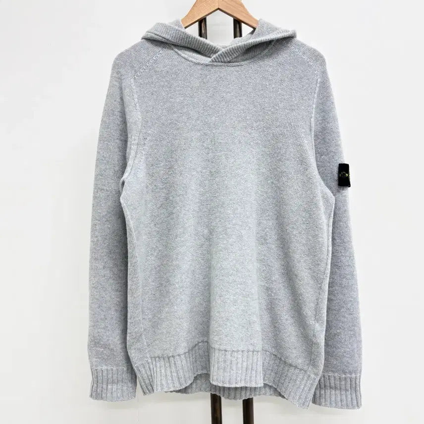 [BUNJANG] Stone Island Knit Hooded Tee / [L]스톤아일랜드 니트 후드티