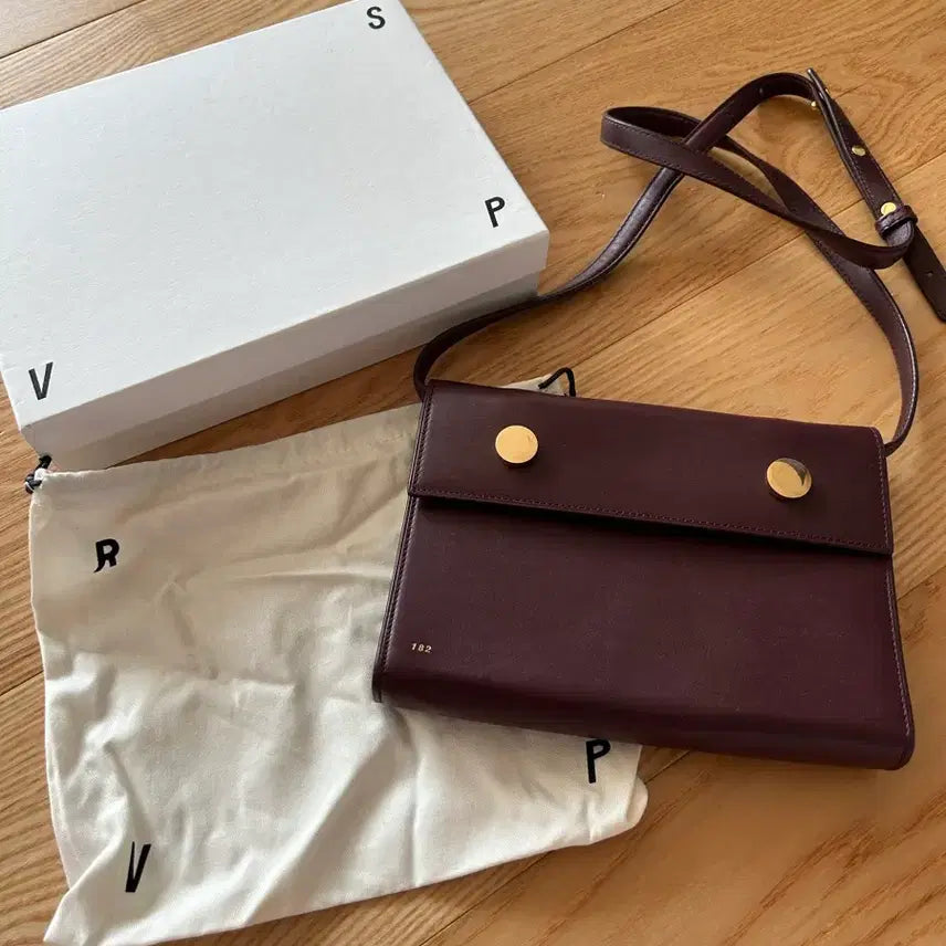 [SOLD OUT] RSVP 숄더백 와인