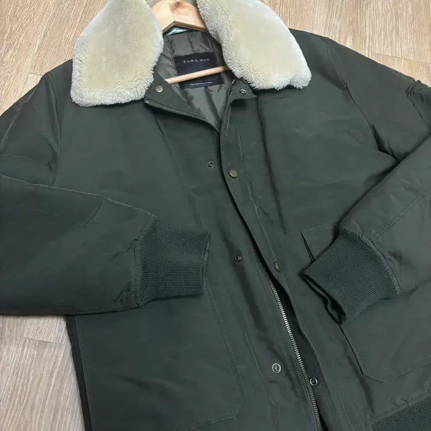 [BUNJANG] ZARA Bomber Jacket Khaki XL / 자라 봄버 자켓 카키색 XL사이즈 / 자라 자켓 XL