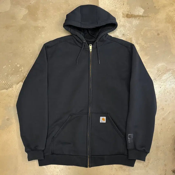 [BUNJANG] Carhartt Rain Defender Thermal Hooded Zip-Up Jacket / M 칼하트 레인디펜더 써멀 후드 집업