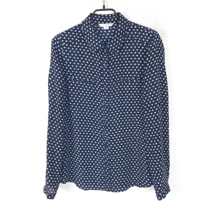 [BUNJANG] 2ME Patterned Collar Blouse 55 / 2ME 패턴 카라블라우스 55