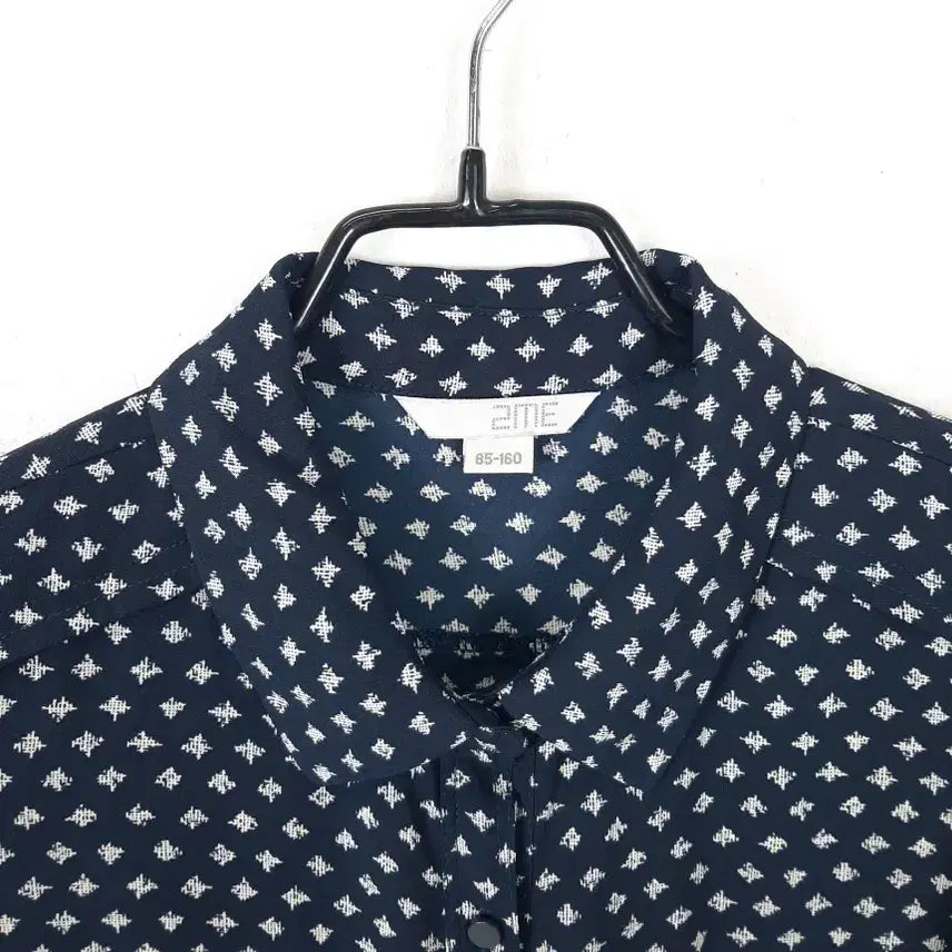 [BUNJANG] 2ME Patterned Collar Blouse 55 / 2ME 패턴 카라블라우스 55