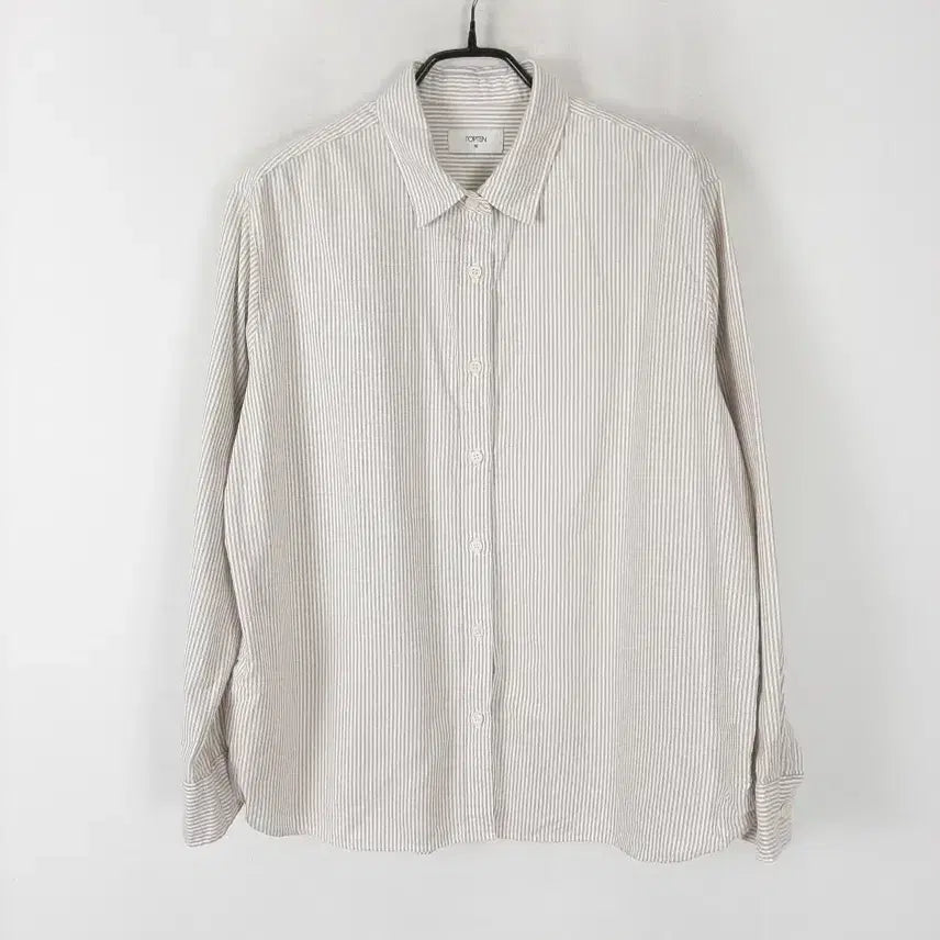 [BUNJANG] Top Ten Striped Shirt 90 / 탑텐 스트라이프셔츠 90