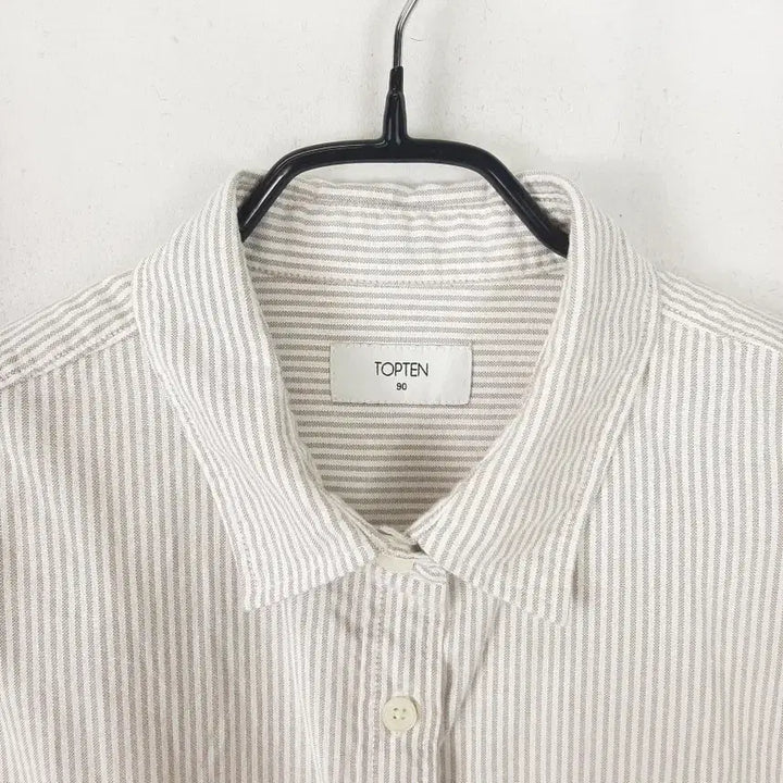 [BUNJANG] Top Ten Striped Shirt 90 / 탑텐 스트라이프셔츠 90