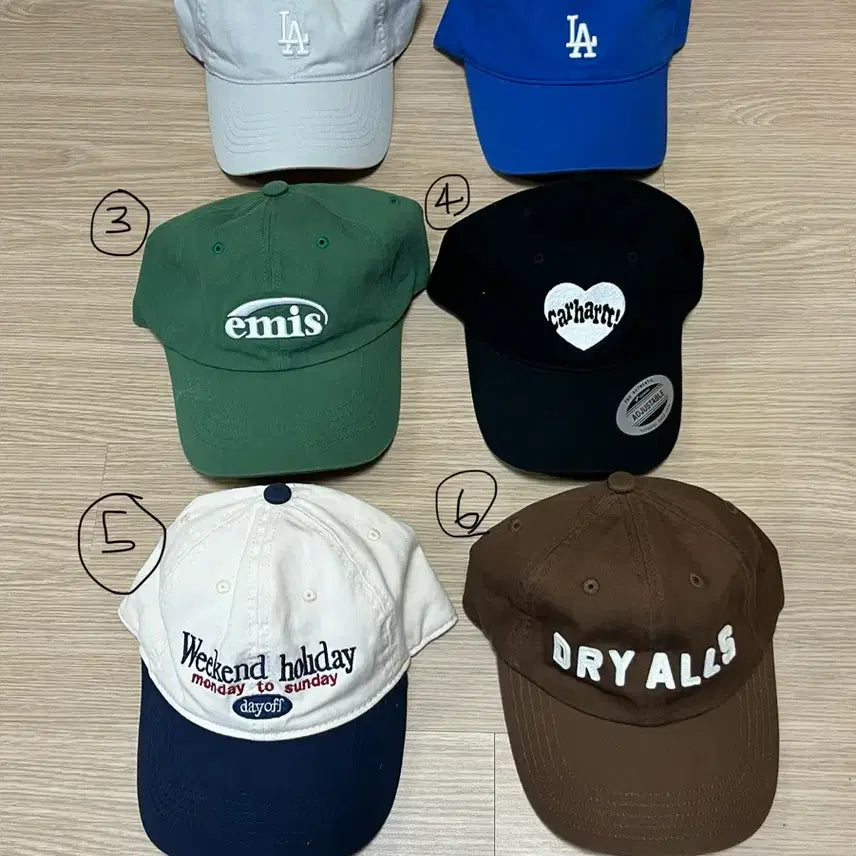 [BUNJANG] Various Caps / 브랜드 모자 모음(휴먼메이드,칼하트,이미스,mlb)