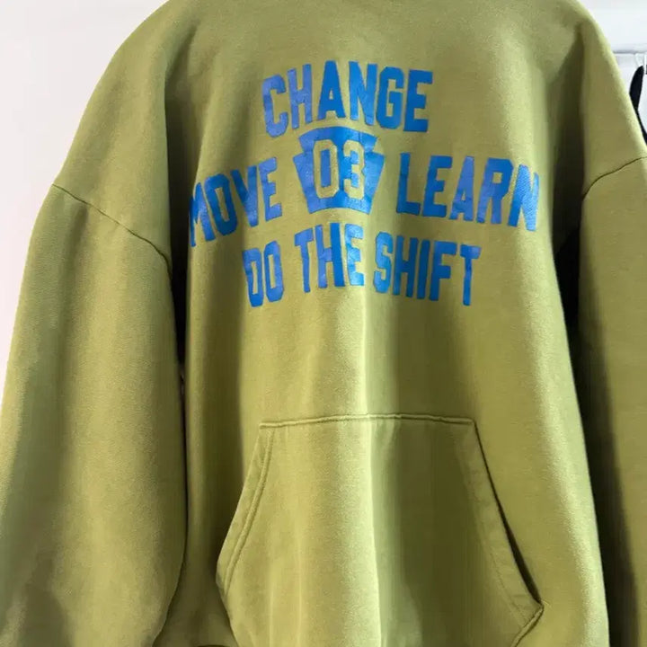 [BUNJANG] Collect Pieces CML Hoodie Khaki Green XL / 컬렉트 피시스 CML 후드 카키 그린 XL