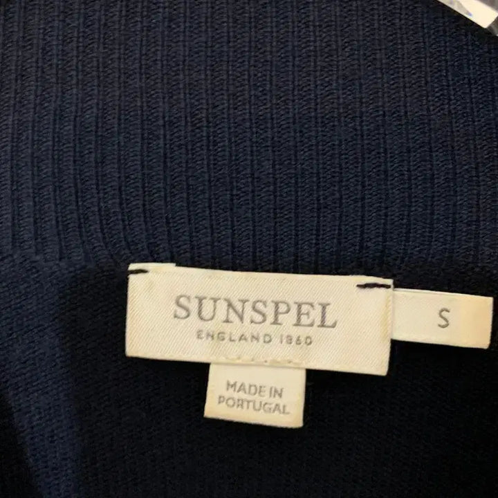 [BUNJANG] Sunspel Merino Wool Mock Neck Knit Sweater / S SUNSPEL 선스펠 메리노울 모크넥 니트 스웨터