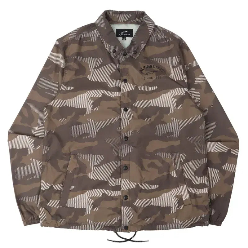[BUNJANG] Alpine Stars Camouflage Poly Coach Jacket / 알파인스타 카모플라쥬 폴리 코치자켓