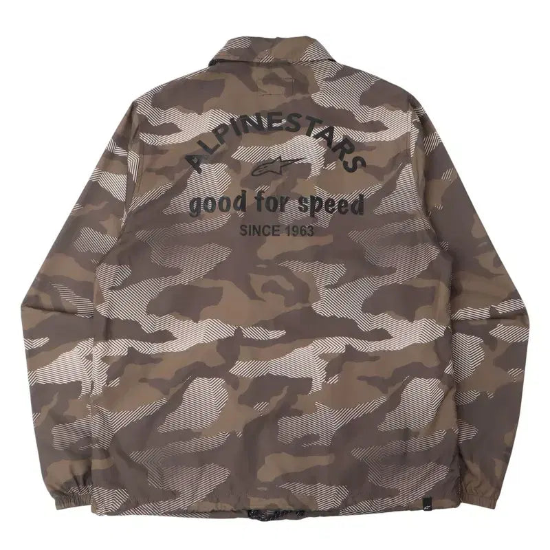 [BUNJANG] Alpine Stars Camouflage Poly Coach Jacket / 알파인스타 카모플라쥬 폴리 코치자켓