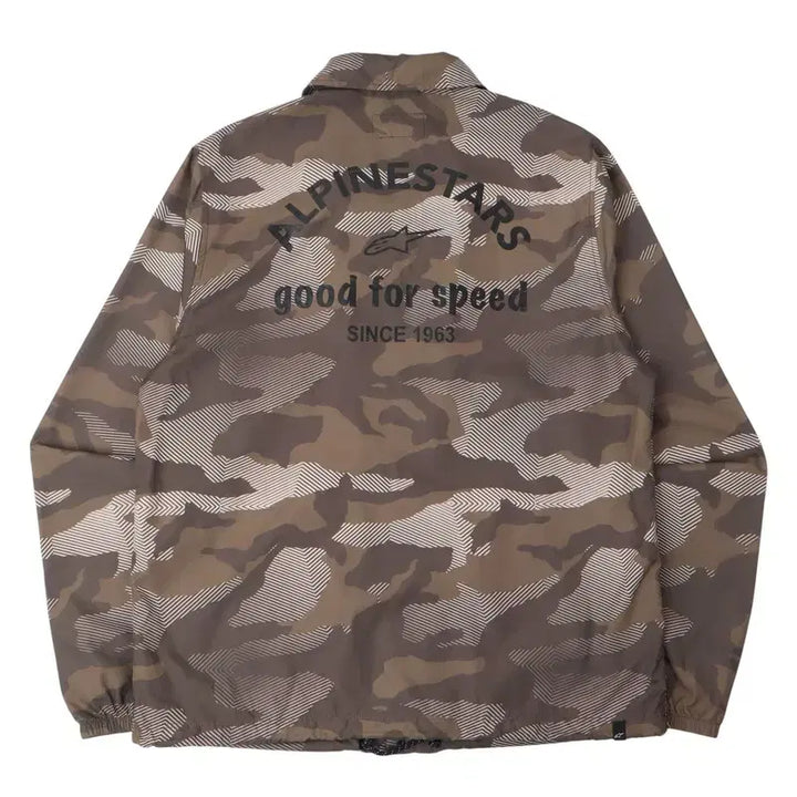 [BUNJANG] Alpine Stars Camouflage Poly Coach Jacket / 알파인스타 카모플라쥬 폴리 코치자켓