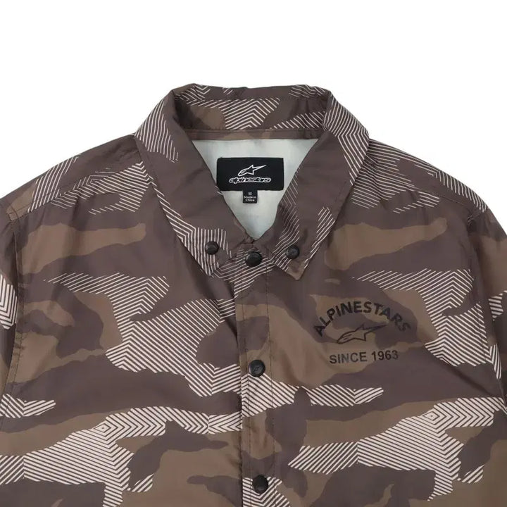 [BUNJANG] Alpine Stars Camouflage Poly Coach Jacket / 알파인스타 카모플라쥬 폴리 코치자켓
