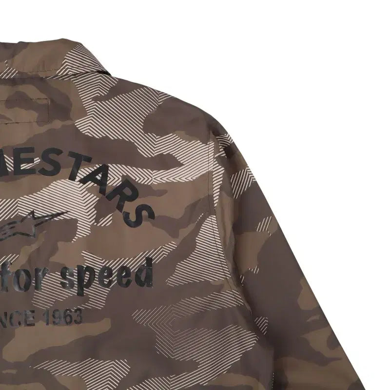 [BUNJANG] Alpine Stars Camouflage Poly Coach Jacket / 알파인스타 카모플라쥬 폴리 코치자켓