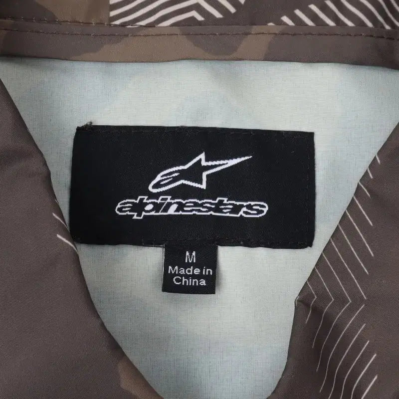 [BUNJANG] Alpine Stars Camouflage Poly Coach Jacket / 알파인스타 카모플라쥬 폴리 코치자켓
