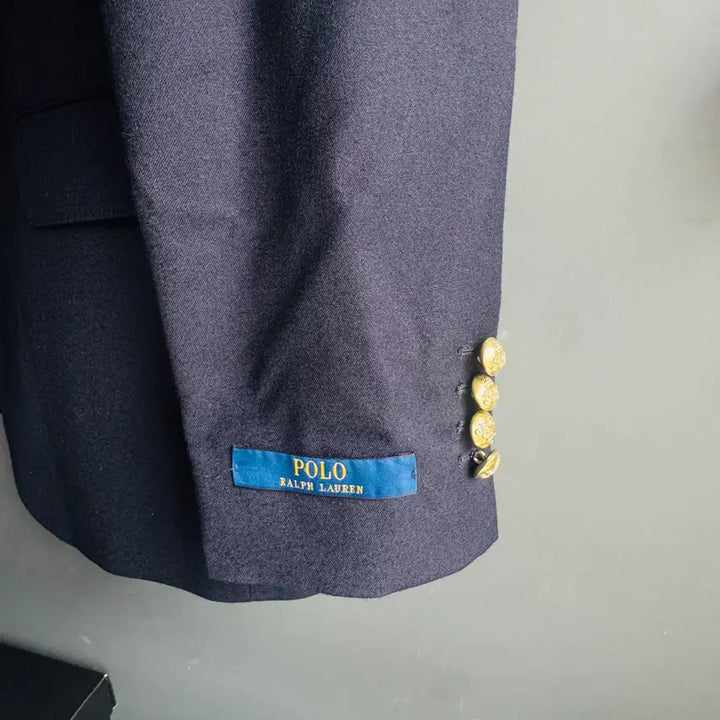 [BUNJANG] Polo Ralph Lauren Navy Blazer / 폴로 랄프로렌 개버딘 울 블레이저 38R(국내 95-100)