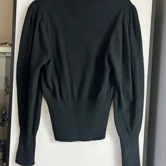 [BUNJANG] Haebaihae Kim Square Neck Cashmere Knit Sweater / 해바이해킴 스퀘어넥 캐시미어 니트