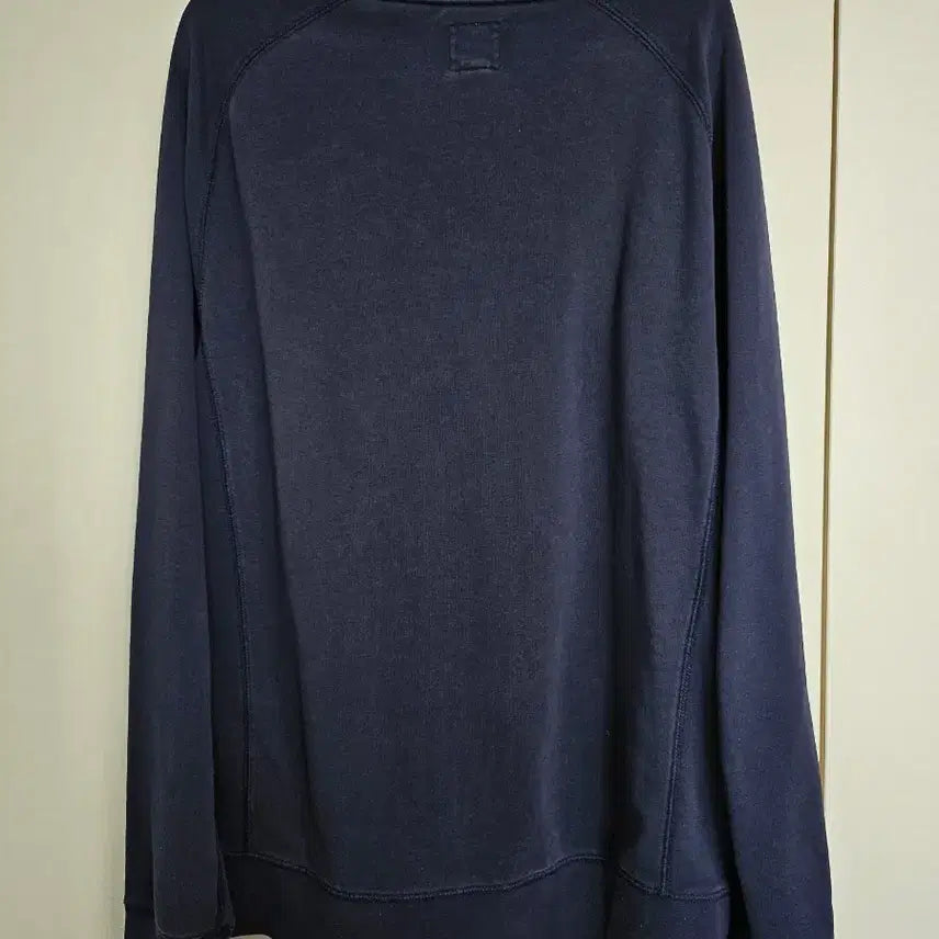 [BUNJANG] Champion Navy Logo Sweatshirt / 챔피온 네이비 로고 맨투맨 티셔츠