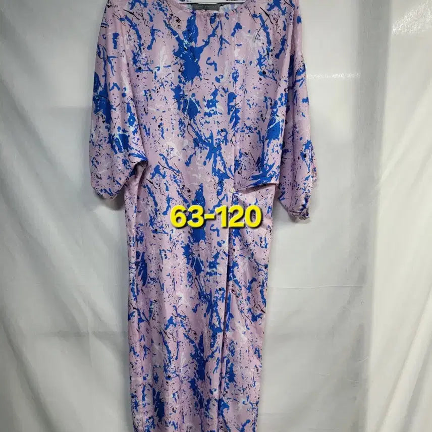 [BUNJANG] Renee &amp; MacCoy Pink and Blue Dress / 르니앤맥코이 핑크블루 원피스 63-120